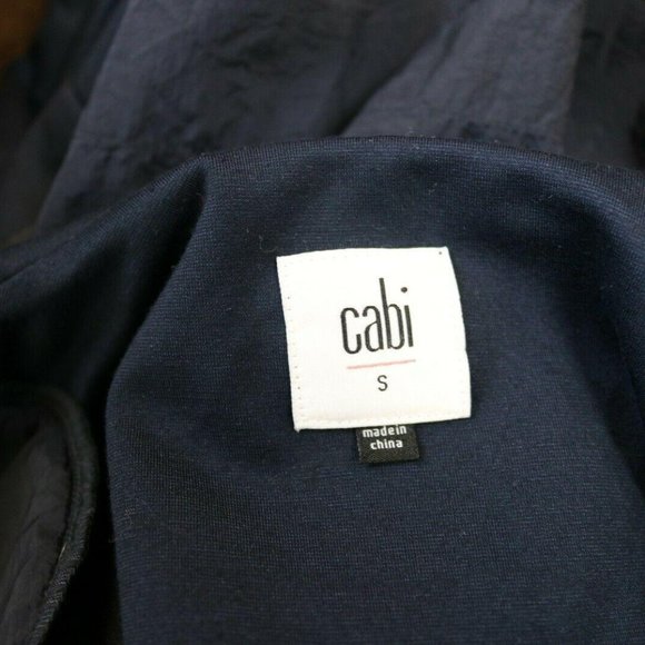 Cabi Womens Jacket Moto Assymetrical Zipper Nylon - Picture 7 of 7